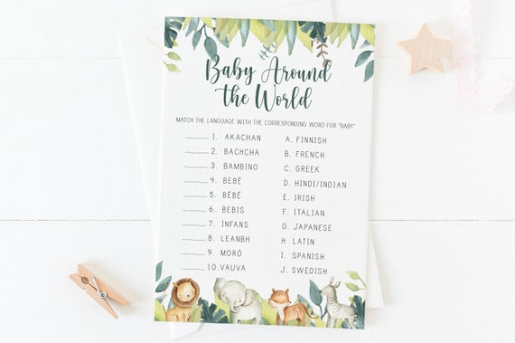 8 Free Printable Baby Shower Games for Girls - Simply Stacie