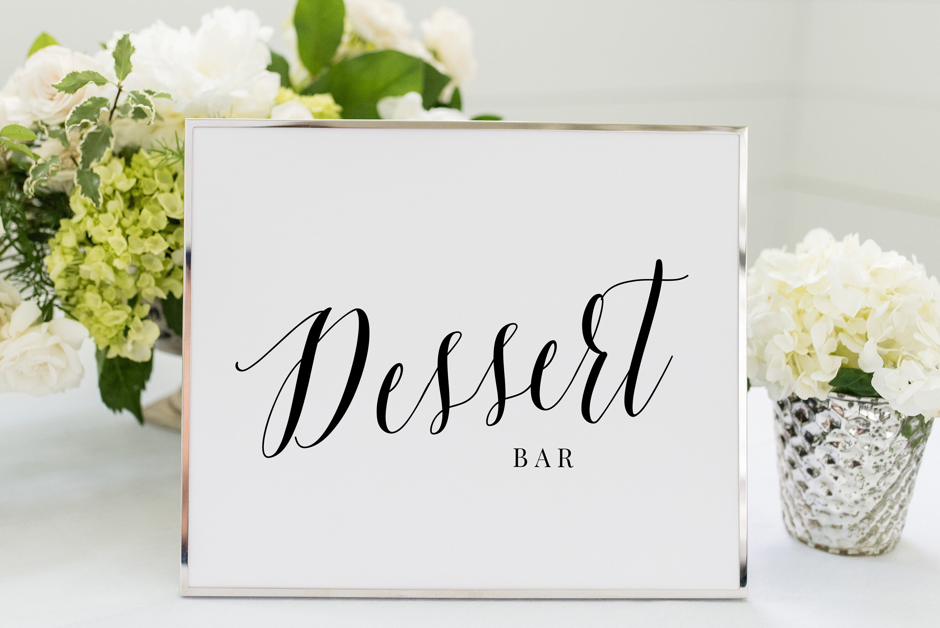 Dessert Bar Sign // Wedding Sign Bridal Shower Dessert Bar Etsy UK