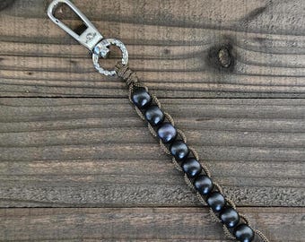 Golf Stroke Counter, Dark Grey, Disc Golf Counter, Frisbee Golf Counter, Golf Accessory, Beaded Golf Counter, Golf Counter, Plastic Beads