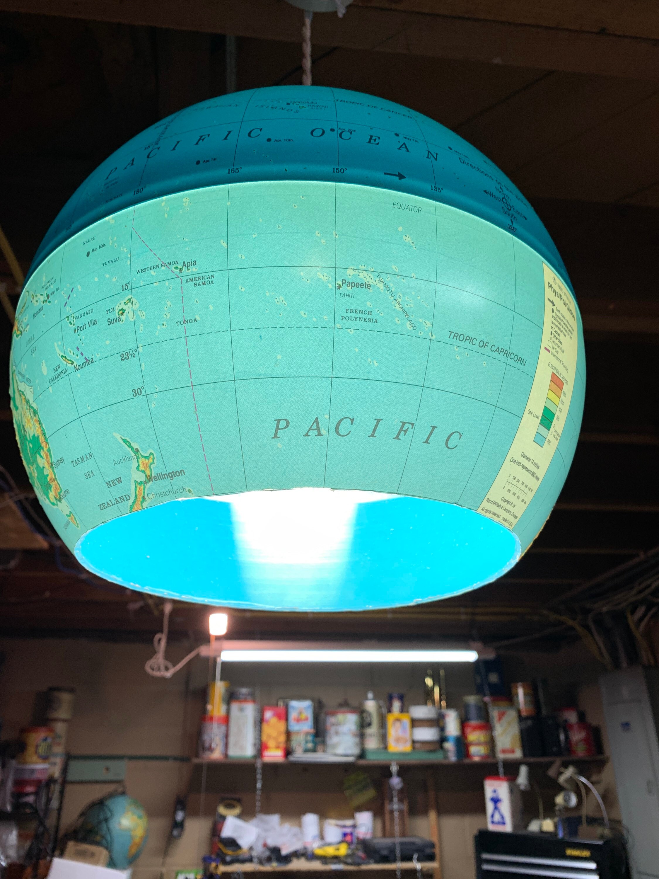 World Globe Pendant Light Pendant Lamp Glow Light Globe Etsy