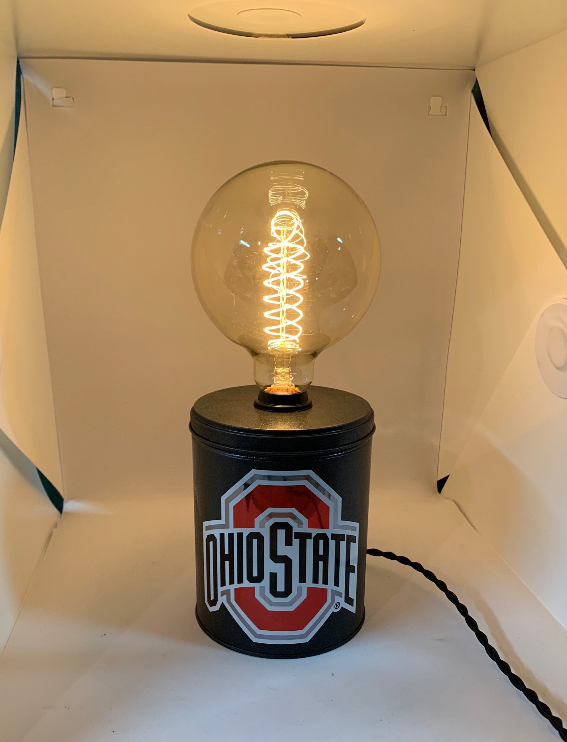 Ohio State Lamp Buckeyes OSU Brutus Touch Lamp Ohio Etsy