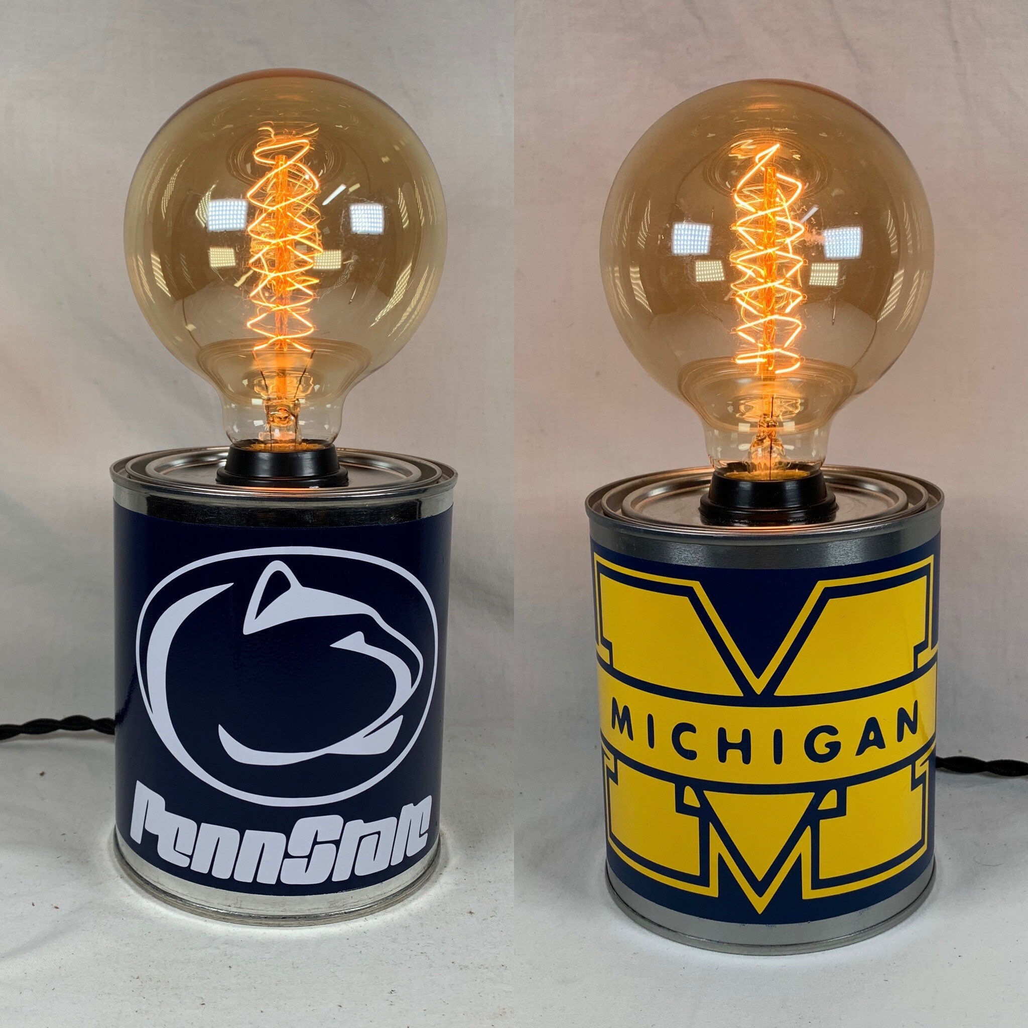 Custom Lamp, Custom Desk Lamp, College Lamp, Touch Lamp, Pro Sports