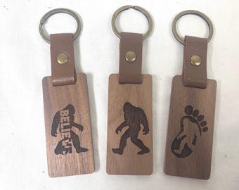 Bigfoot Keychain