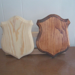 8x6 HANDMADE ANTLER PLAQUE