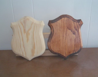 8x6 HANDMADE ANTLER PLAQUE