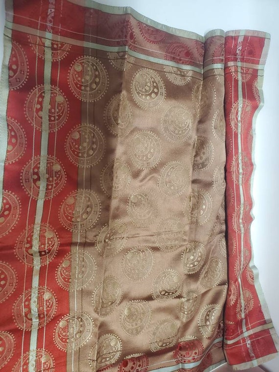 Vintage silk handkerchief Gem