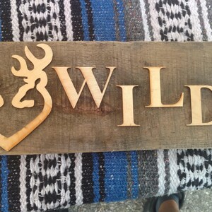 RECLAIMED WOODEN SIGN