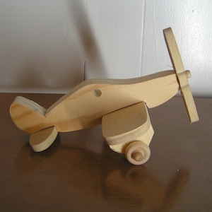 WOODEN AIRPLANE