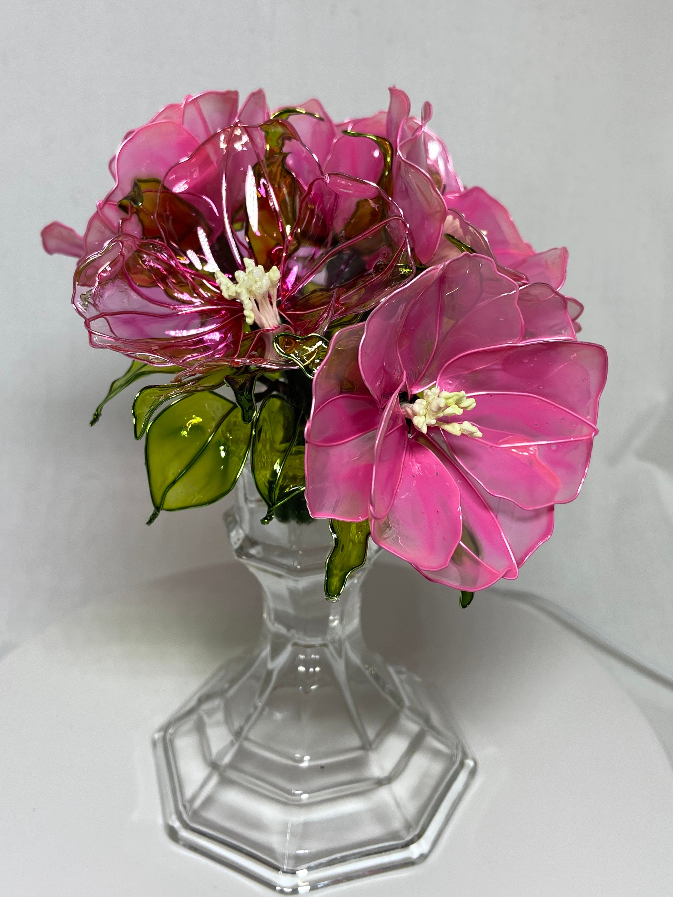 Japanese Resin Flower Bouquet Pink Roses 40OFF Original Etsy