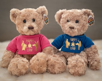 Happy Lohri Bear, Lil' Kaur and Lil' Singh  Bear