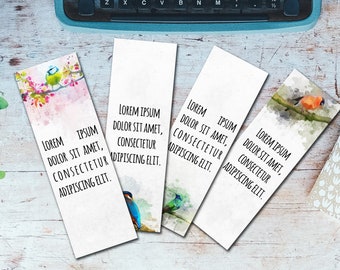 printable bookmarks etsy