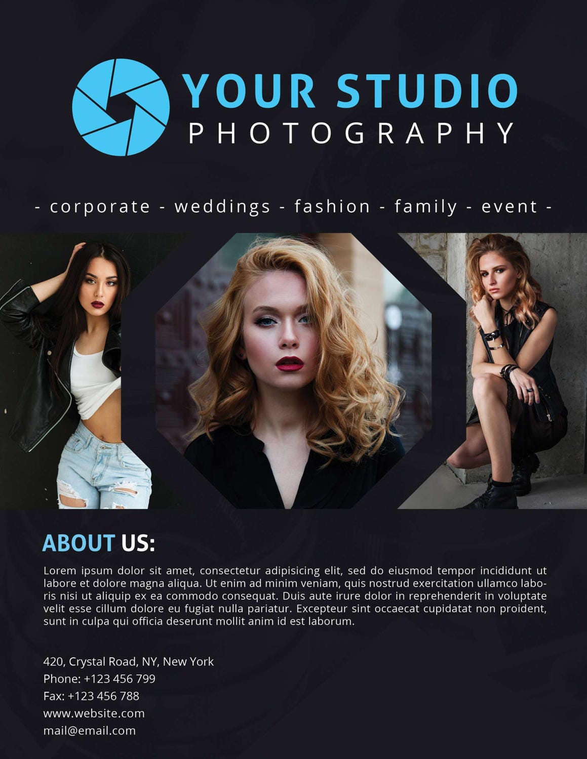 Photography Flyer PSD Template Photographer Flyer Flyer Etsy Photography Flyer PSD Template Photographer Flyer Flyer Etsy
