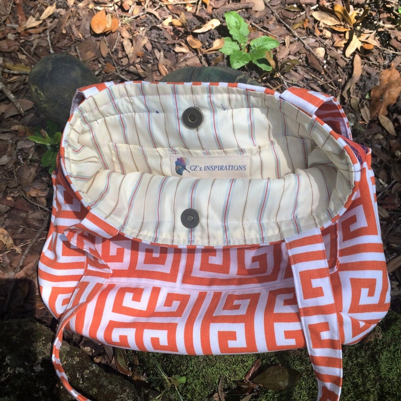 Florida Gator Handbag Gator Gear Orange and Blue Bag Gator Etsy