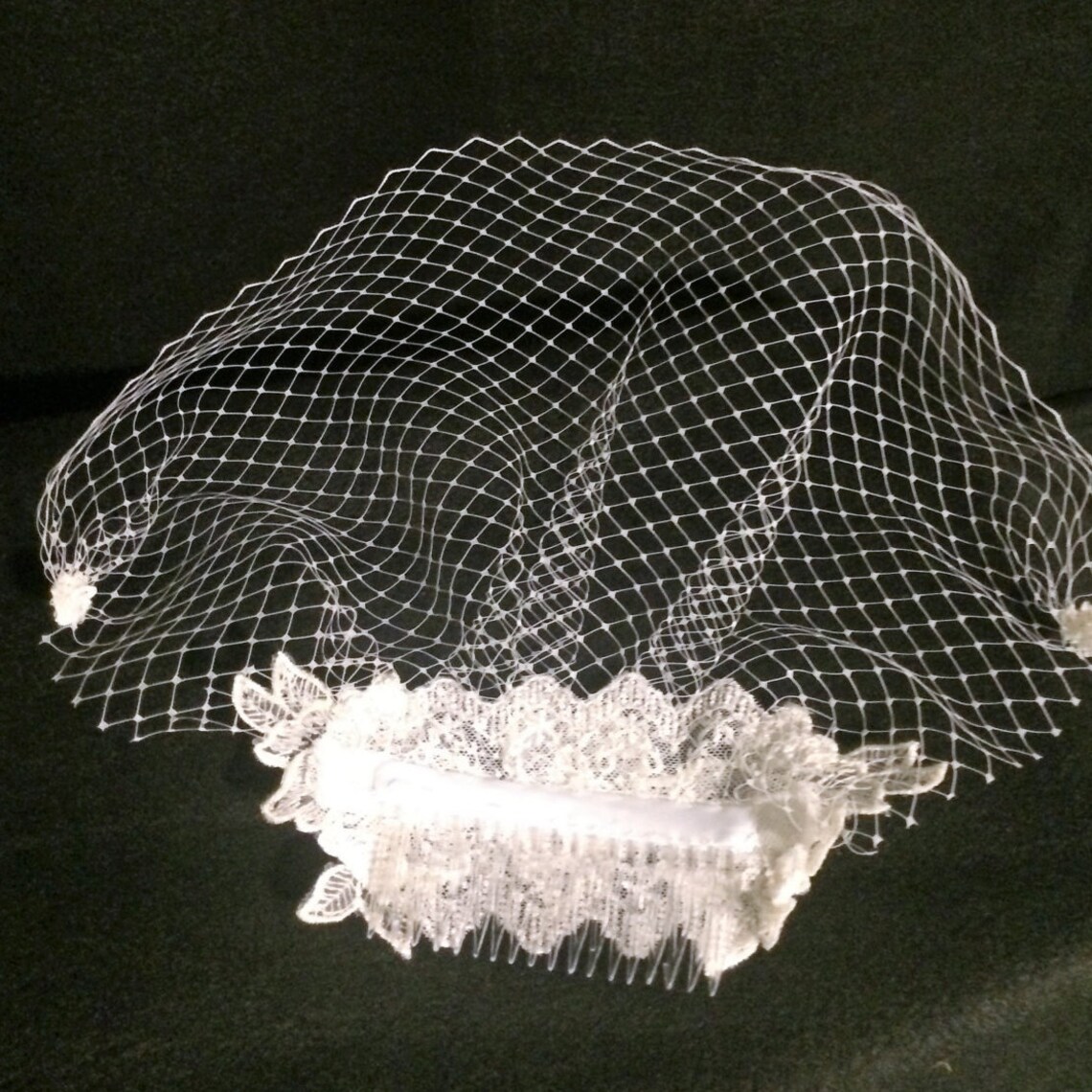Birdcage Veil Wedding Veil Lace Veil Russian Tulle Birdcage Etsy