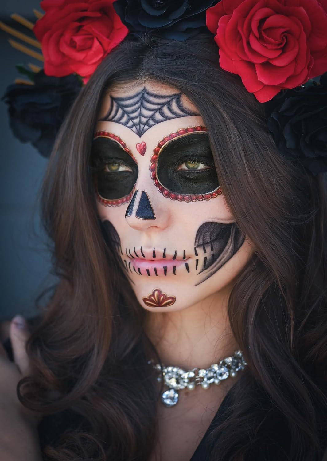 Day of the dead jewel makeup top