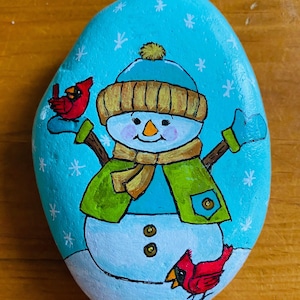 Christmas Painted Rocks