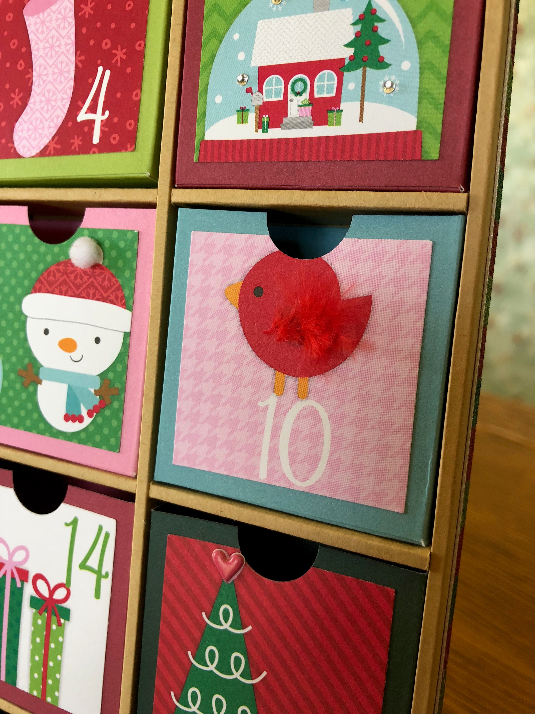 Kitschy Shadow Box Advent Calendar Etsy