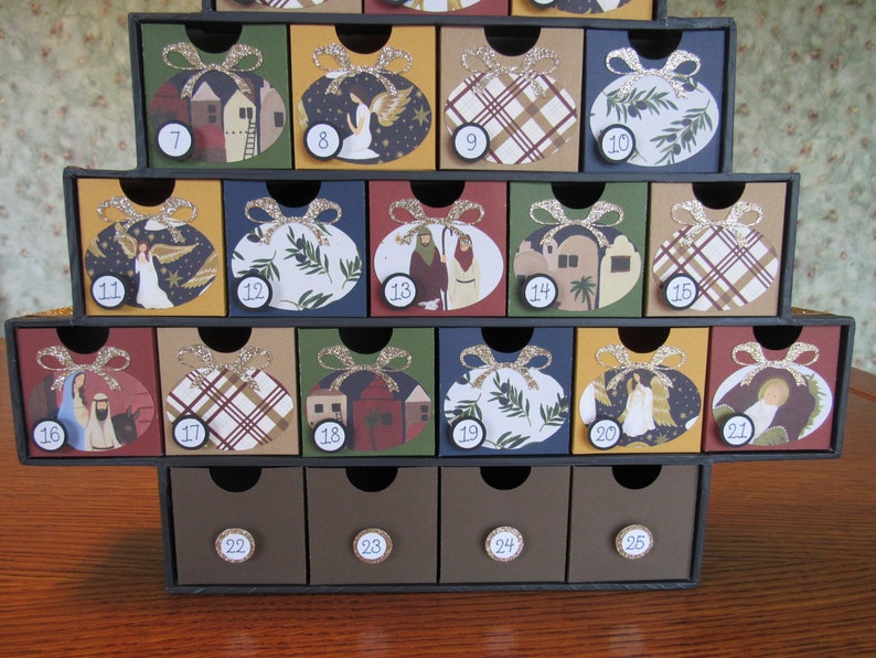 Large Nativity Advent Calendar