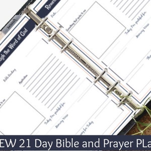 RENEW 21 Day Bible and Prayer Planner