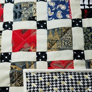 Memory Blanket / Remembrance Quilt / Tee shirt blanket / T-shirt blanket/ Clothing Quilt / Tie Quilt