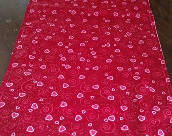 Table Runner With Valentine Theme