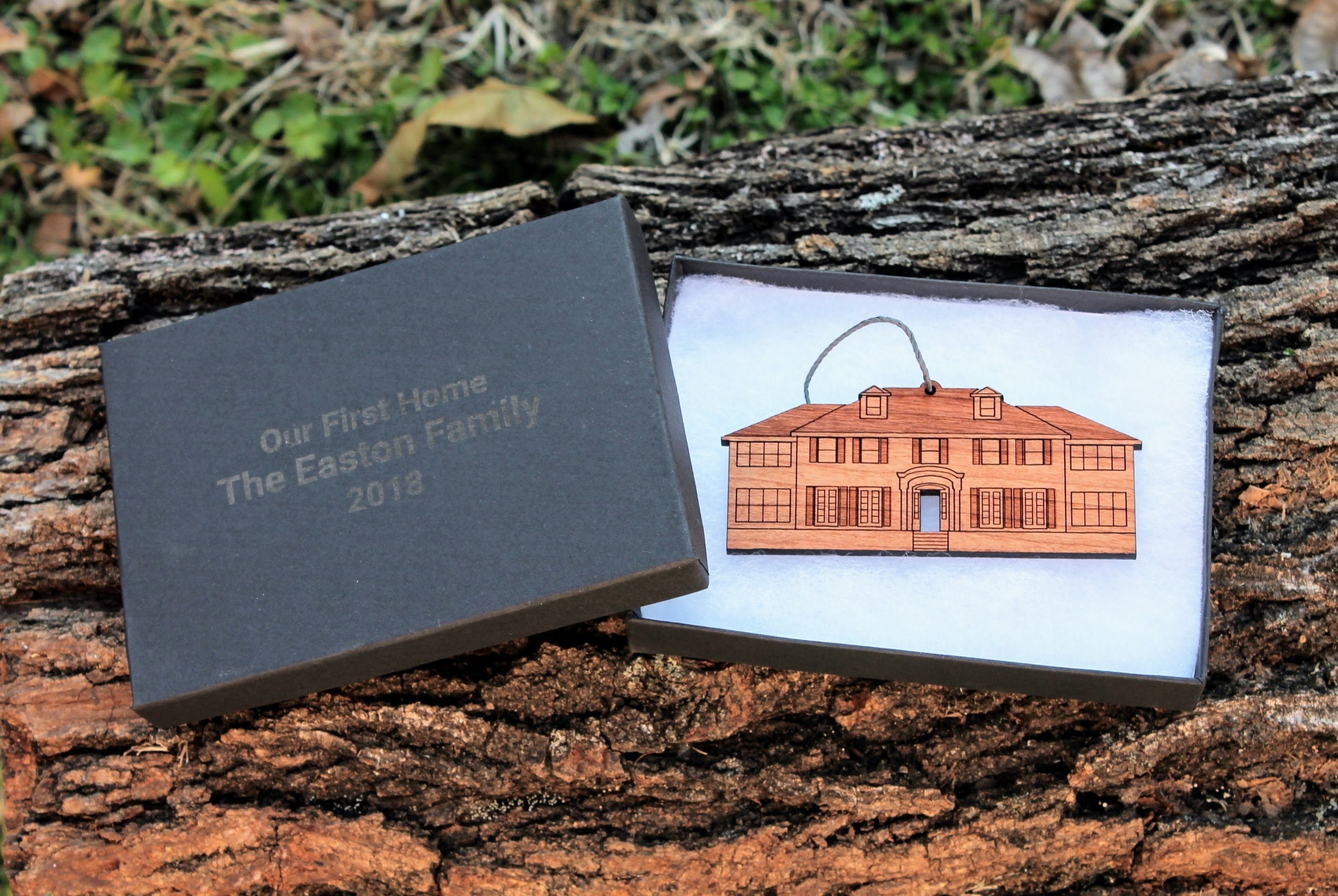 Custom House Ornament - New Home Ornament - First Home Ornament - New…