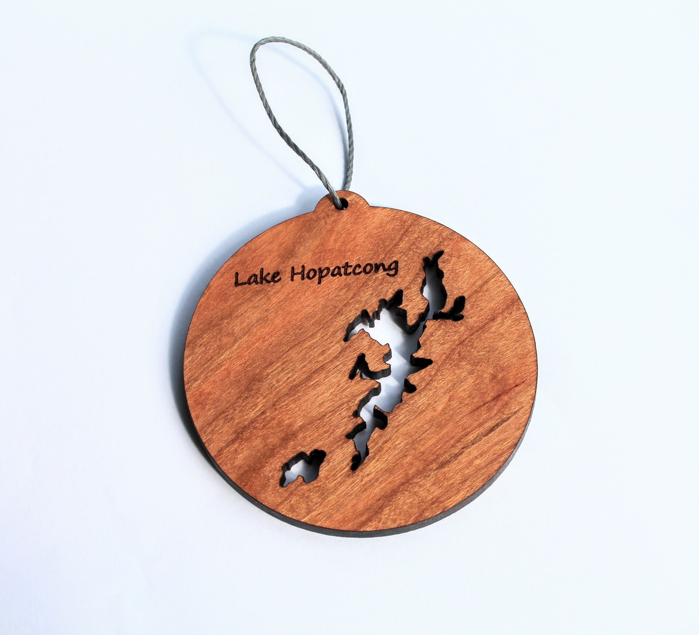 Custom Lake Map Ornament Lake House Decor Lake House Gift Custom