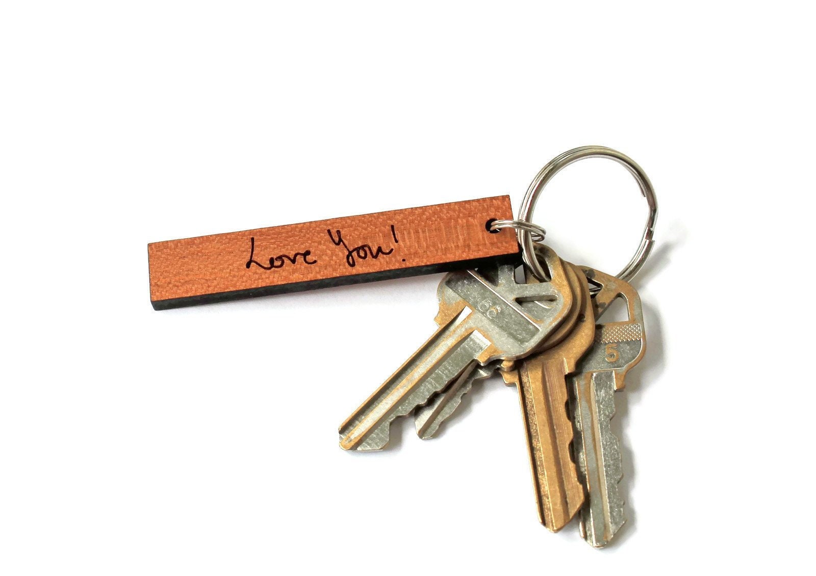 Custom Handwriting Keychain