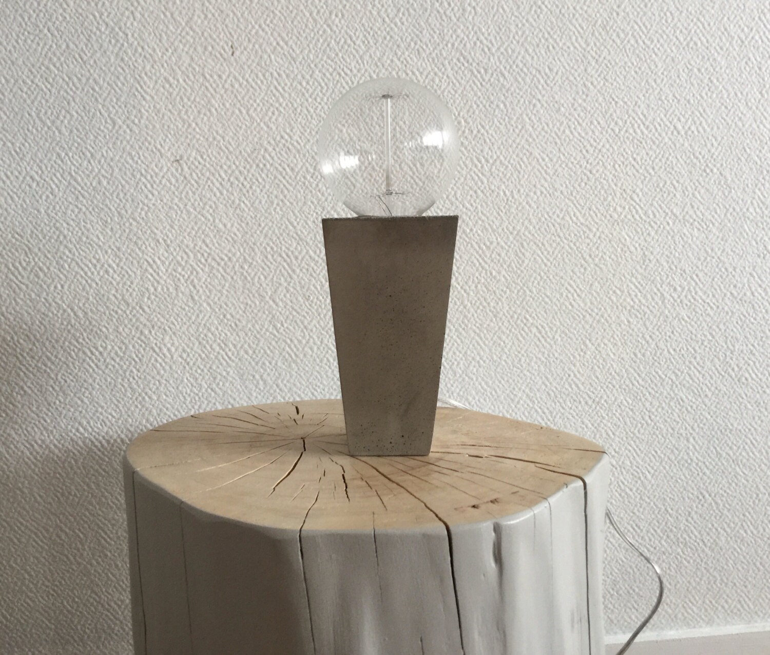 Lampe en Béton Modèle Popcorn