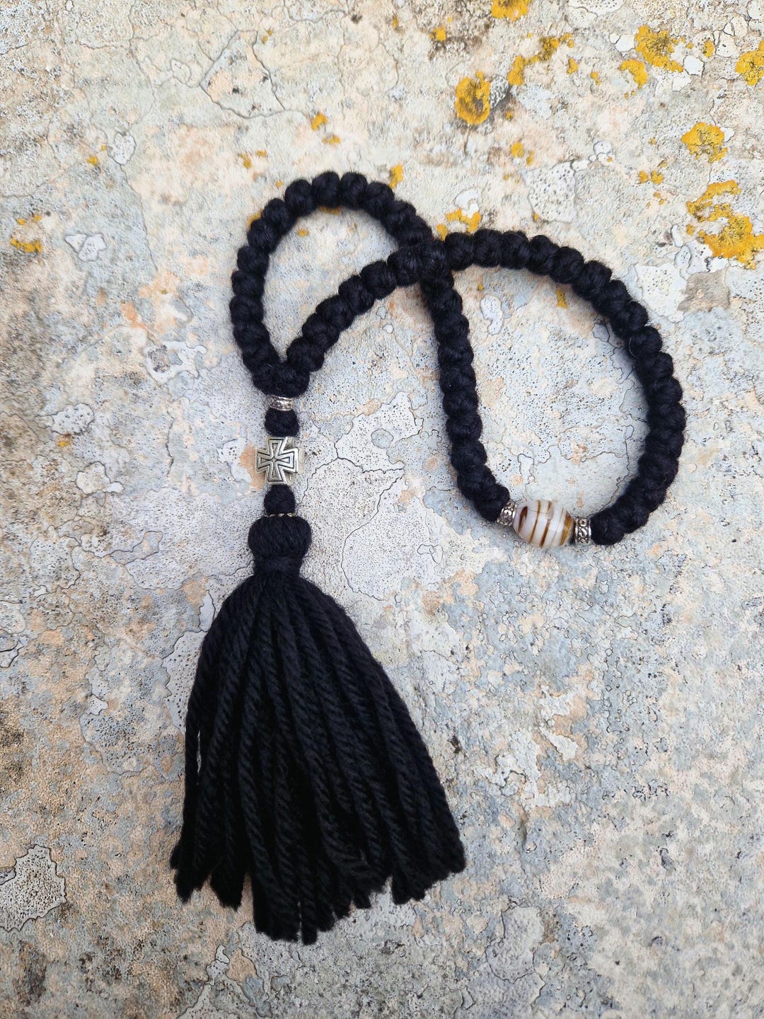 Grieks Rope Orthodox Wool Prayer Rope, Greek Komboskini, Russian Chotki, 50 Knots ...