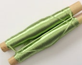 Silk silk reels Sabra Green Absinthe, vegetable silk, vegan silk, Morocco, Moroccan Sabra