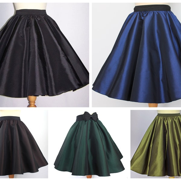 Tellerrock Rock Tanzrock Rockabilly 50er Jahren Look Petticoat Rock