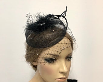 Headpiece Fascinator Kopfschmuck Hütchen Vintage Stil