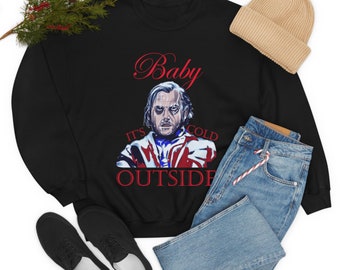 The Shining Christmas Sweatshirt: Funny Horror Sweater