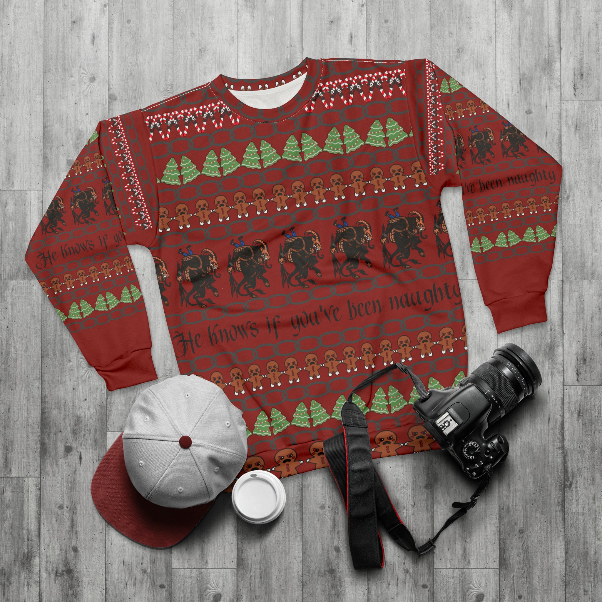 Mens Krampus Sweater