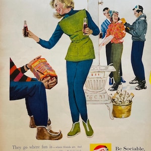 Pepsi-Cola Ad 1960&#39;s (Life Magazine)