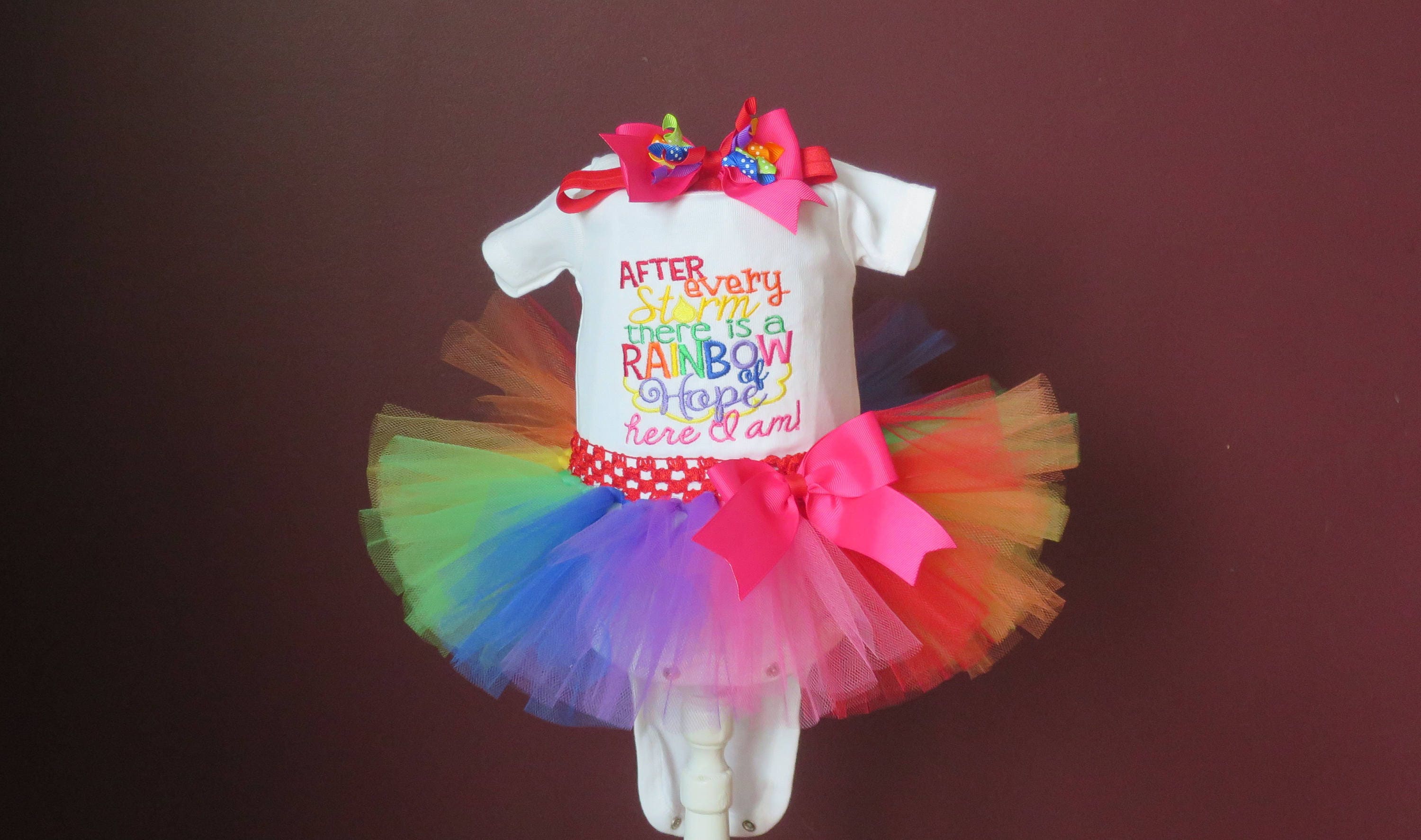 Bella Canvas After Every Storm There Is A Rainbow, Funny Baby Outfit Cute Rainbow Of Hope Baby Cute Baby Rainbow Newborn Gift