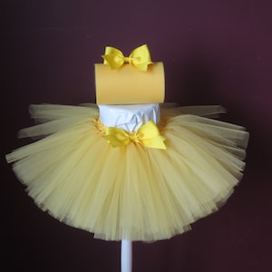 Yellow Tutu Football Tutu Birthday Tutu Tulle Tutu You Choose Size