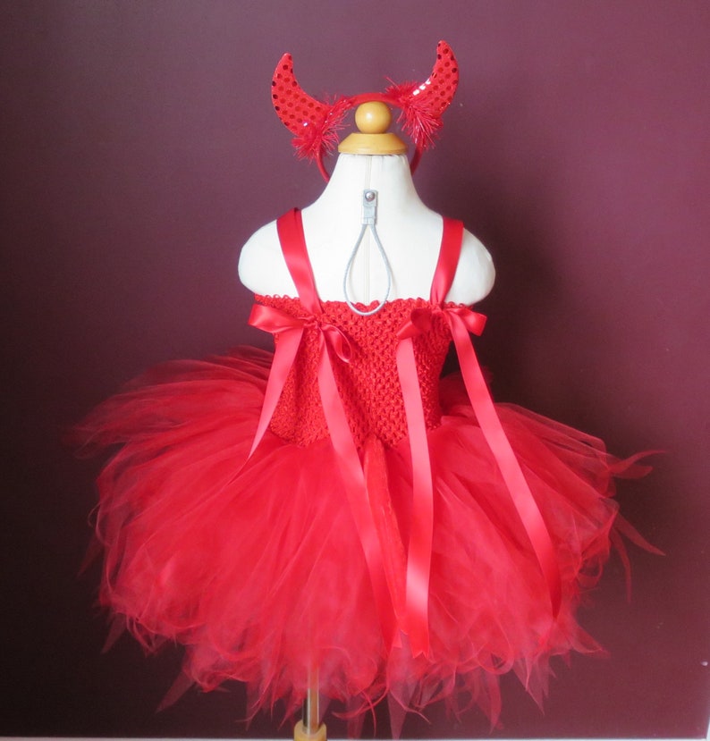 devil tutu dress