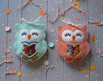 Owl PeekaBooTreat Bag
