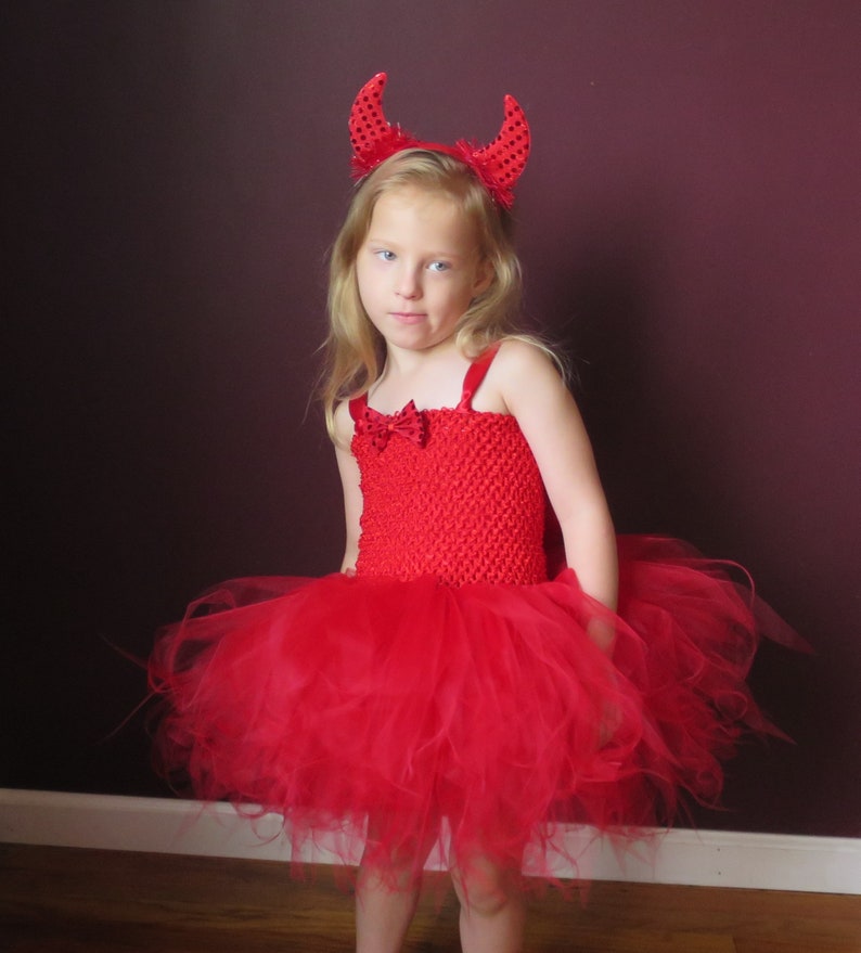 devil tutu dress