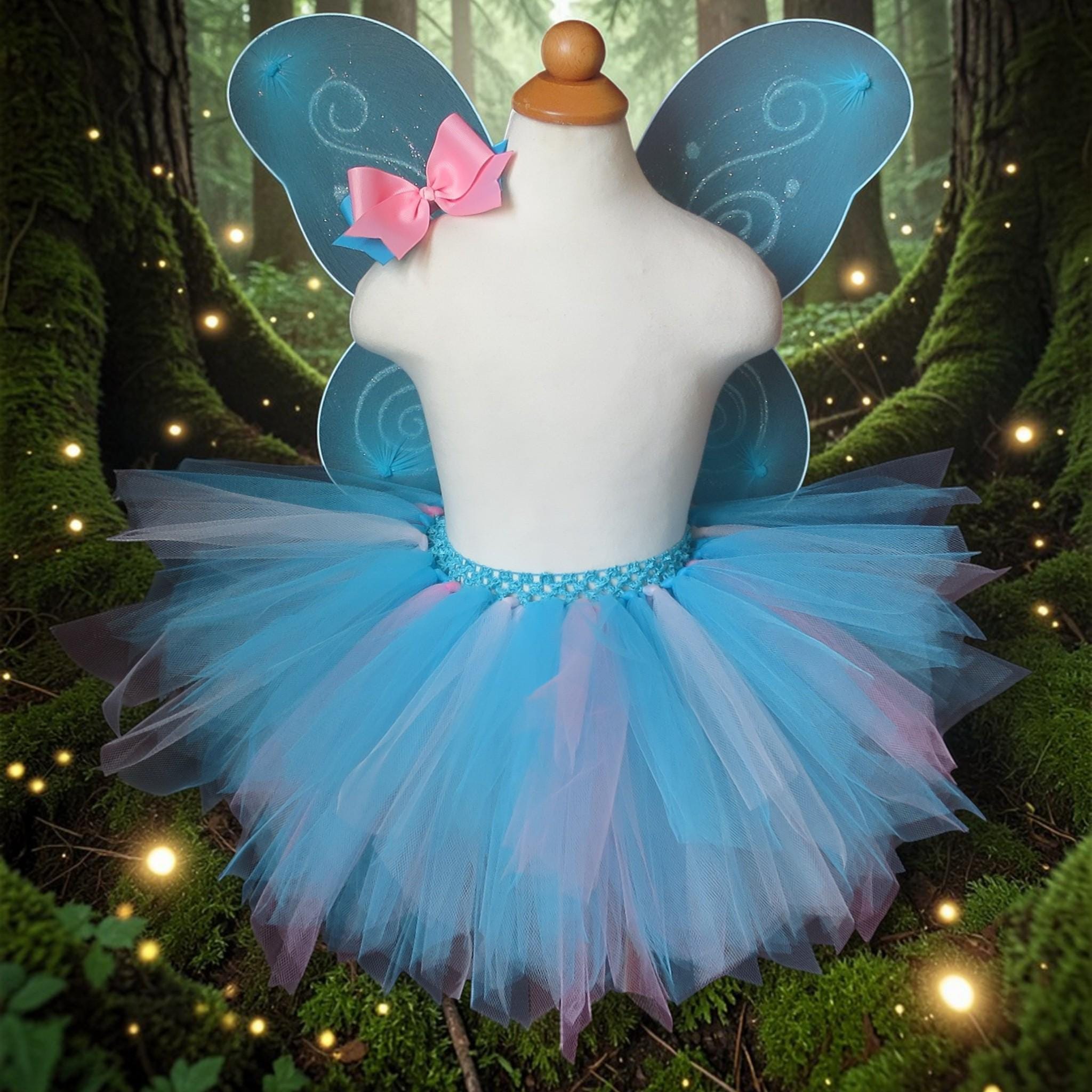 blue tutu dress women DOLLY V-BACK PUFF SLEEVE ORGANZA TUTU DRESS royal blue