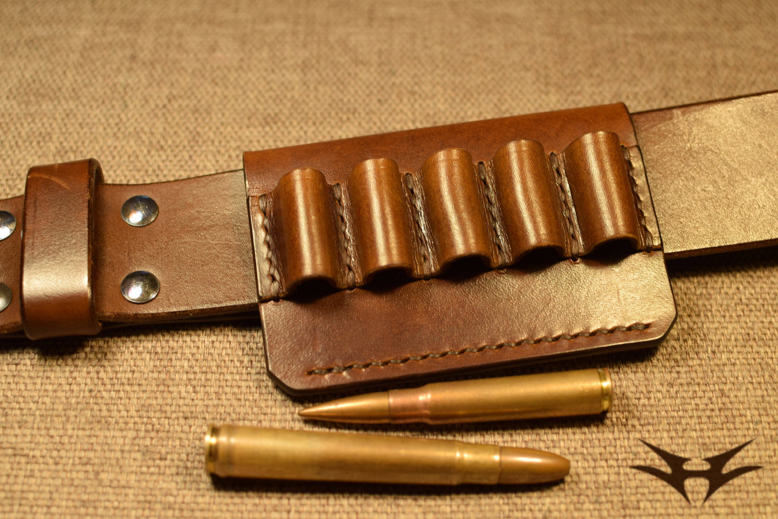 Belt Slide/Ammo Holder .375 H&H/.3006