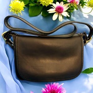 Coach #9951 Black Patricia Legacy Bag,  Rehabbed