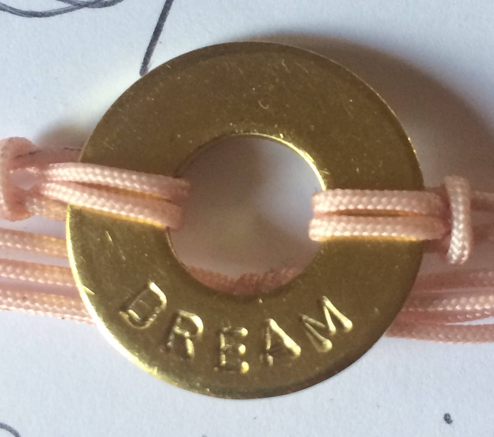 DREAM My Intent Bracelet What's Your Word My Intent Etsy