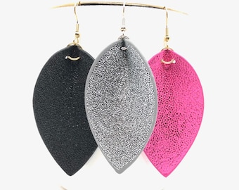 Metallic Oorbellen, Blad Oorbellen, Sparkly Teardrop Oorbellen, Oorbellen, Statement Oorbellen, Trending Oorbellen