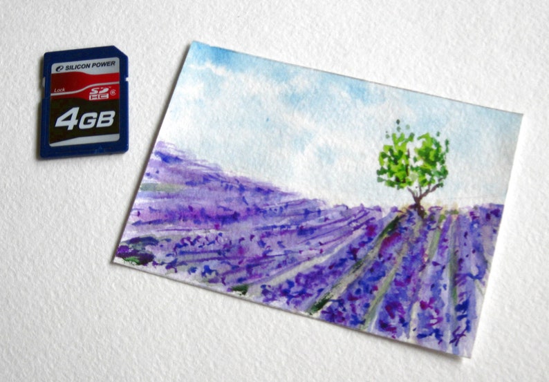 Sunny Day Miniature Painting Small Painting Aceo Watercolor Landscape 2 5 X 3 5 Inches Original Aceo Watercolor Painting Lavender Fields Watercolor Art Collectibles Delage Com Br Sunny Day Miniature Painting Small Painting Aceo Watercolor Landscape 2 5 X 3 5 Inches Original Aceo Watercolor Painting Lavender Fields Watercolor Art Collectibles Delage Com Br
