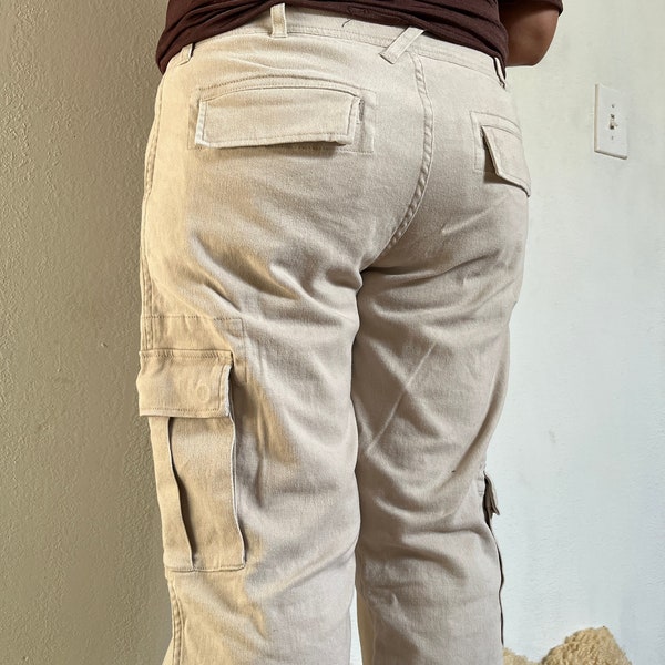 Low Rise Cargo Pants - Etsy