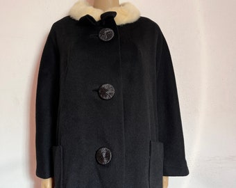 Large - XL - BOW - Penny Lane Coat / Elegant / Opera Coat