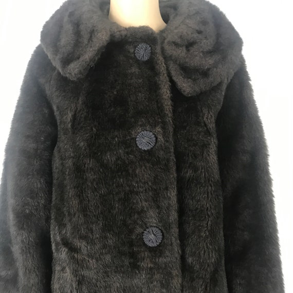 Teddy Bear Coat - Faux Fur / Chocolate Brown Coat